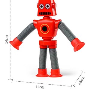 Juguete Robot Telescópico para Niños con Ventosa, Tubo Telescópico Variable, Juguetes Antiestrés Divertidos para Niños, Regalo de Descompresión - Product Image 4