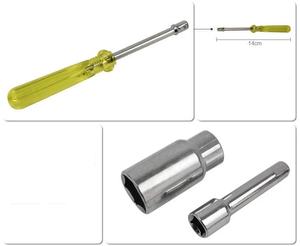 Juego Profesional de Llaves de Impacto de 40 Piezas, Kit de Herramientas de Llaves Combinadas de Alta Resistencia para Mecánicos de Reparación Automotriz - Product Image 5