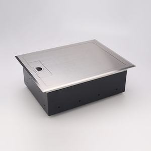 Caja de Tomas de Corriente para Piso con Diseño Empotrado y Gestión de Cables, Tapa de Salida de Cable con Bloqueo Automático - Product Image 2