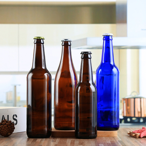 Manufacturer wholesale factory price glass beer bottle shaped giraffe with long neck bottle beer glass - Product Image 4