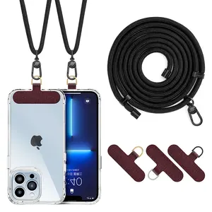 T Shape Mobile Phone Accessories Universal Necklace Crossbody Phone Lanyard Patch Tab Tether Cell Mobile Phone Strap