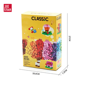 Jiestar Đồ Chơi 1000 Pcs Stem Giáo Dục Số Lượng Lớn Xây Dựng Nhỏ Gạch Cổ Điển Xây Dựng Sáng Tạo Khối Tương Thích Với Tất Cả Các Thương Hiệu Lớn - Product Image 5