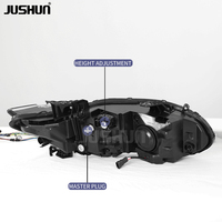 Phares de voiture JUSHUN pour Honda Accord 10ème génération 18-22, mise à niveau LED, clignotants dynamiques, feux de jour