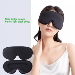 <span class=keywords><strong>Masque</strong></span> <span class=keywords><strong>de</strong></span> sommeil en spandex lisse 3D sans pression avec design <span class=keywords><strong>de</strong></span> pont nasal et effet <span class=keywords><strong>de</strong></span> blocage <span class=keywords><strong>de</strong></span> la lumière parfait - Product Image 2