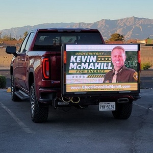 Màn hình quảng cáo kỹ thuật số <span class=keywords><strong>LED</strong></span> ngoài trời trên xe tải di động, bảng hiệu quảng cáo thương mại P2 P3 P4 P5 - Product Image 1