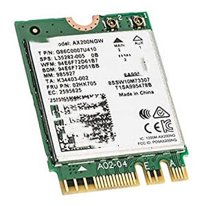 โมดูลไวไฟ (802.11) <span class=keywords><strong>AX200</strong></span>.NGWG.NV ความถี่ 2.4 GHz 5 GHz สำหรับซีรีส์ <span class=keywords><strong>Wi</strong></span>-<span class=keywords><strong>Fi</strong></span> <span class=keywords><strong>6</strong></span> <span class=keywords><strong>AX200</strong></span> - Product Image 2