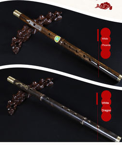 Vente en gros de concert professionnel en bambou instrument de musique à vent accordé Dizi flûtes en bois 8 trous de clé C D E F G - Product Image 2