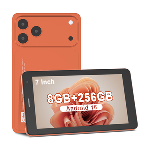 Nouvelle tablette PC Android 16 de 7 pouces, 8 Go + 256 Go, appareil photo 5 MP + 8 MP, processeur quadricœur 1,3 GHz, Wi-Fi 5G, USB-C, écran capacitif, résolution 1024 x 600 - Product Image 1