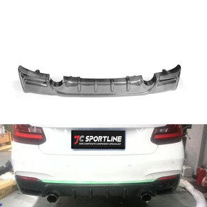 Diffusore Posteriore in Fibra di Carbonio F22 M235i per BMW F22 Msport 230i 228i 14-17 NUOVA <span class=keywords><strong>Serie</strong></span> 2 - Product Image 1