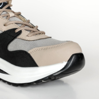Chaussures de sécurité décontractées à lacets, embout en acier, anti-écrasement, anti-perforation, baskets de sécurité, semelle en EVA + caoutchouc, antidérapantes, chaussures de travail
