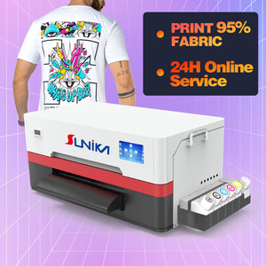 เครื่องพิมพ์ DTF แบบอิงค์เจ็ท รุ่น <span class=keywords><strong>A3</strong></span> ใช้หัวพิมพ์ <span class=keywords><strong>Epson</strong></span> XP600 สำหรับพิมพ์ฟิล์ม PET ลงบนเสื้อยืด - Product Image 1