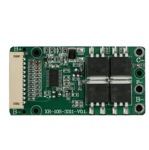 Placa de Carga y Descarga 10S 36V 15A para Batería de Litio Ternaria NMC de 3.7V con Protección de Temperatura, Mismo Puerto, G177 - Product Image 1
