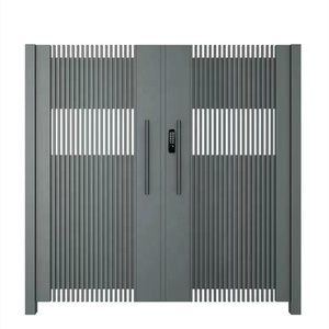 Decorative Aluminium Industrial Metal Driveway <strong>Gate</strong>, Nice Looking Swing <strong>Gate</strong> Aluminum, Easy Aluminum <strong>Gates</strong> - Product Image 1