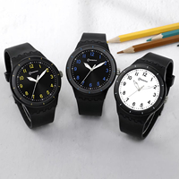 MINGRUI Montre à quartz de luxe personnalisée, résistante à l'eau 3 ATM, avec cadran en verre et aiguilles, unisexe – Grande Vente