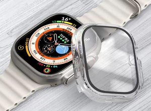 Für Iwatch Ultra 2 49mm Smartwatch-Gehäuse für Apple Watch Klares Gehäuse mit Displays chutz Ultra 9 49mm Uhrengehäuse Transparent - Product Image 2