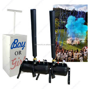 Đen TNT Giới tính tiết lộ bom thân thiện với môi giới bé tiết lộ bột pháo hoa canons Máy Bán buôn một cú nhấp chuột bắt đầu - Product Image 2