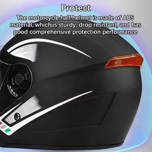 Cascos Jet Personalizables al por Mayor Directo de Fábrica, Resistentes a los Rayos UV, Suaves y Cómodos, para Hombre y Mujer, a Prueba de Viento - Product Image 6