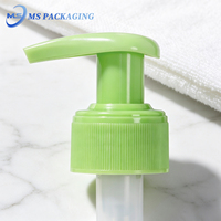 Pompe à lotion à interrupteur en plastique Capuchon de bec de verrouillage gauche droit pour une expérience d'emballage cosmétique améliorée