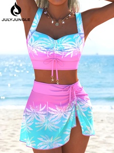 Ensemble <span class=keywords><strong>de</strong></span> <span class=keywords><strong>maillot</strong></span> <span class=keywords><strong>de</strong></span> <span class=keywords><strong>bain</strong></span> élégant JulyJungle 3 pièces - <span class=keywords><strong>Maillot</strong></span> <span class=keywords><strong>de</strong></span> <span class=keywords><strong>bain</strong></span> push-up haute élasticité avec haut et détail nœud, <span class=keywords><strong>bas</strong></span> <span class=keywords><strong>de</strong></span> <span class=keywords><strong>maillot</strong></span> assorti - Product Image 1