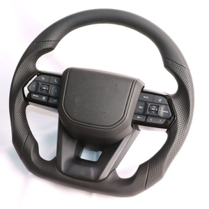 Volant de direction rond noir personnalisé amélioré AURON pour LC300 MR--LC300-HZCM OEM - Product Image 2