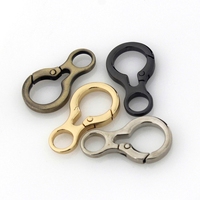 Cloxy métal porte-clés accessoires alliage porte-clés porte-clés connecteur gourde forme ressort boucle à pression gourde mousqueton Clip