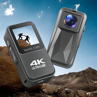 Mini caméra sportive étanche, caméra sportive de poche, caméra sportive 4K 64MP, webcam, logo personnalisé, fournisseur d'usine