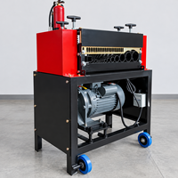 Machine à dénuder les fils électrique 380V pour l'élimination des couches extérieures et intérieures pour la récupération des câbles