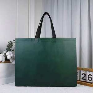 Bolsas de tela no tejida de color sólido personalizadas, bolsas de supermercado, bolsas publicitarias para productos - Product Image 1