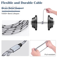 Câble adaptateur audio double 6,35 mm mâle vers 3,5 mm femelle, paire torsadée coaxiale, connecteurs plaqués or, rallonge pour écouteurs stéréo