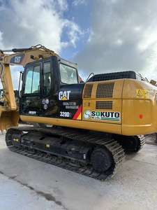Excavadora Usada CAT 320D de 20 Toneladas, Excavadora Hidráulica de Segunda Mano 315D2 326D2L 336D en el Almacén de Shanghái, en Stock, con EPA/CE - Product Image 5