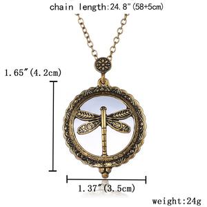 FY-69 थोक गहने स्वेटर हार विंटेज उल्लू Dragonfly जीवन पेड़ Yinyang हाथी खुलने वाला ताल लटकन हार - Product Image 3