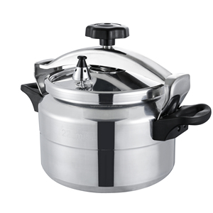 Casserole à pression en aluminium de grande capacité, anti-explosion, pour usage commercial et domestique, compatible avec les cuisinières électriques, à gaz et à induction - Product Image 6