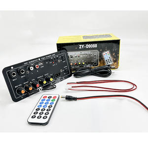 Carte d'amplificateur Hi-Fi miniature ZYD9088 avec interfaces BT, carte TF et USB, 30-120W pour haut-parleur 4 Ohm 40W, module amplificateur audio 110V-220V-12V-24V - Product Image 4