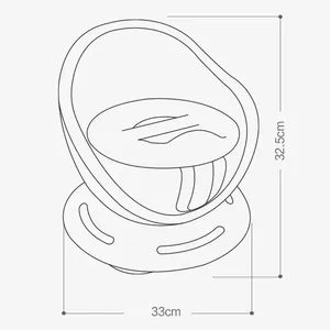 Produits pour bébés Fournisseurs de toilettes d'entraînement pour enfants en usine Siège de toilette d'entraînement pour bébé - Product Image 6