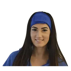 Fascia per capelli in microfibra WHI076 personalizzabile per merchandising - Product Image 1