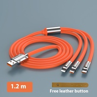 Ligne de données passager 120W charge super rapide trois en un pour téléphones mobiles Geek Line TYPE-C Applicabilité Stock Machine One