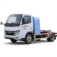 Camions à ordures compacts électriques FOTON, camions à ordures détachables, stations à ordures mobiles, vente directe d'usine, prix bas