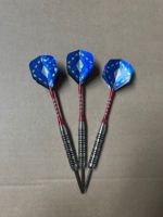 Jeu de fléchettes professionnelles 3 pièces Accessoires de jeux de fléchettes en acier avec emballage cadeau