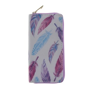 For Custom Cartoon Pattern PU Leather Open Closure Waterproof Long <b>Card</b> <b>Holder</b> <b>Wallet</b> for Women with Cotton Lining - Product Image 4