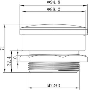 Monitor de Nivel Ultrasónico en Tiempo Real EPTTECH TLC2206 para Hogar Inteligente, Personalización por Aplicación Tuya, Control Remoto WIFI, IP67, Alarma Automática para Agua y Aceite - Product Image 6