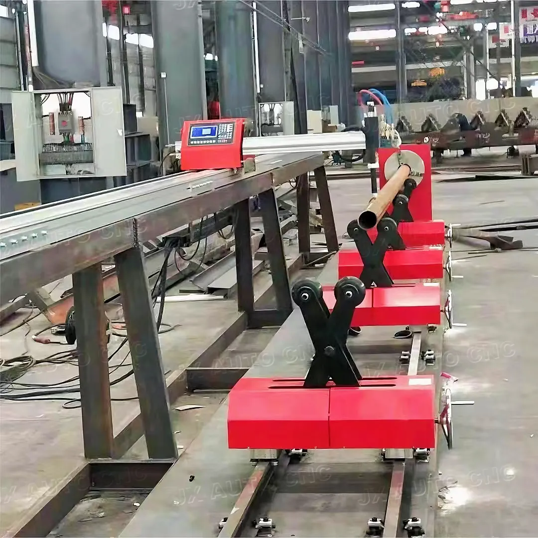 JX AUTO CNC中国卸売ポータブルCNCプラズマカット鋼板パイプチューブCNCプラズマカッター切断機回転軸付き