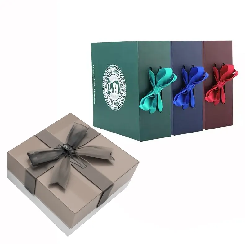 Custom Wholesale Printed Big Gift Shipping Green Red Cardboard Packaging Honey Packaging Jewelry Wedding Mailer Box With Logo