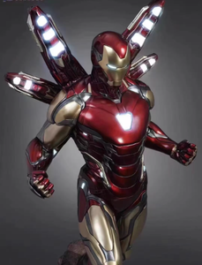 ฟิกเกอร์ซูเปอร์ฮีโร่ขายดี ขนาด 1/2 ไอรอนแมน <span class=keywords><strong>MK85</strong></span> รูปปั้นไฟเบอร์กลาส งานเรซิ่น งานฝีมือจากภาพยนตร์มาร์เวล Mark85 รูปปั้นเรซิ่นสำหรับตกแต่ง - Product Image 1