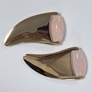 Meilleures ventes : Rouleau de jade et ensemble de Gua Sha en métal pour massage facial, ensemble de rouleaux de jade et de Gua Sha en cristal pour le visage - Product Image 6