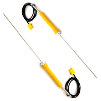 Capteur de température de surface alimentaire, thermocouple de type K avec sonde à aiguille et connecteur
