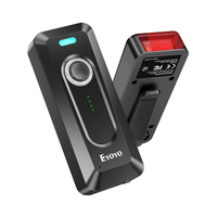 Escáner de código de barras 2D EVAWGIB, lector de códigos QR portátil inalámbrico para inventario de libros de biblioteca, compatible con iPhone