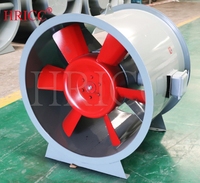 Ventilateurs axiaux industriels électriques 380V OEM Souffleur d'air frais Extracteur Ventilateur de ventilation de fumée pour hôtels