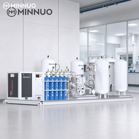 Generator Oksigen psa 85Nm3/jam Sistem Pasokan Oksigen Terdifusi Ketinggian Tinggi untuk Penelitian Laboratorium