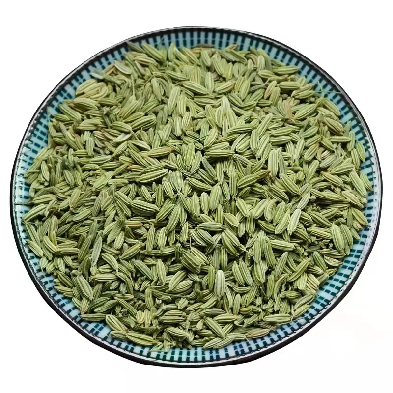 Фабричный поставщик специй, оптовая продажа, высококачественные 100% Натуральные Сушеные индийские зеленые семена фенхеля