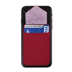 Funda trasera creativa para teléfono con tapa, accesorio para teléfono Leica con tarjetero, bolsillo para teléfono autoadhesivo 3M sin residuos. - Product Image 2